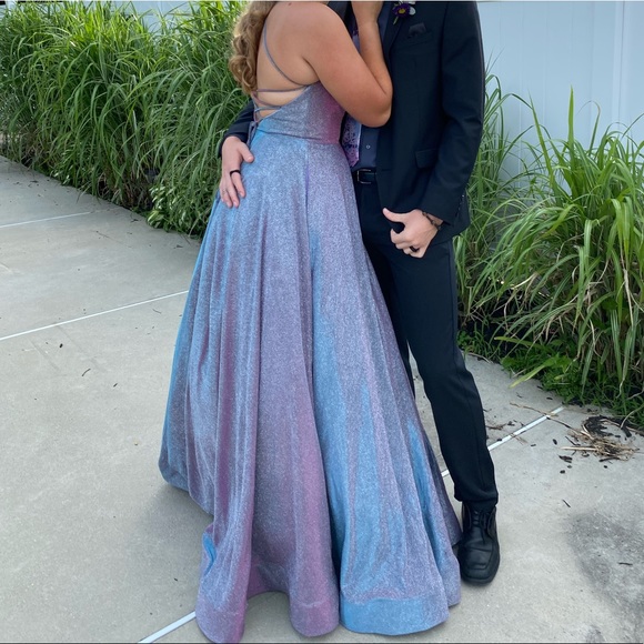 night studio prom dresses night studio | Dresses | Night Studio Purple Shimmering Prom Dress Size 2